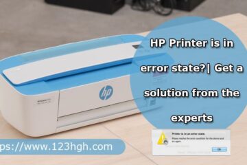 hp printer in error state