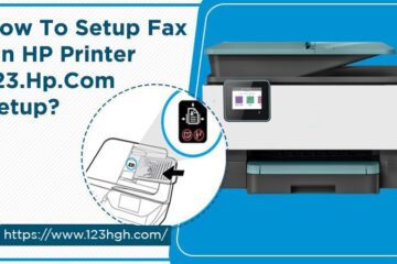 how to setup fax on hp printer