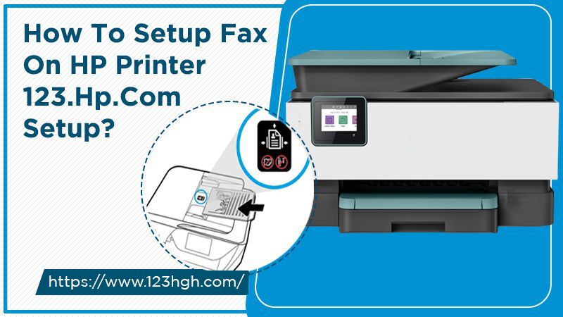 how to setup fax on hp printer