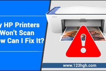 HP printers won't scan