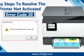 Printer not Activated Error Code 20