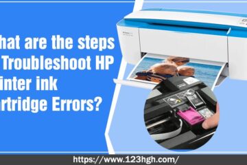 HP ink cartridge error