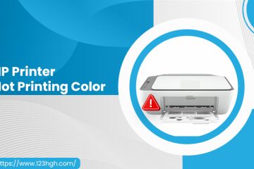 HP Printer Not Printing Color