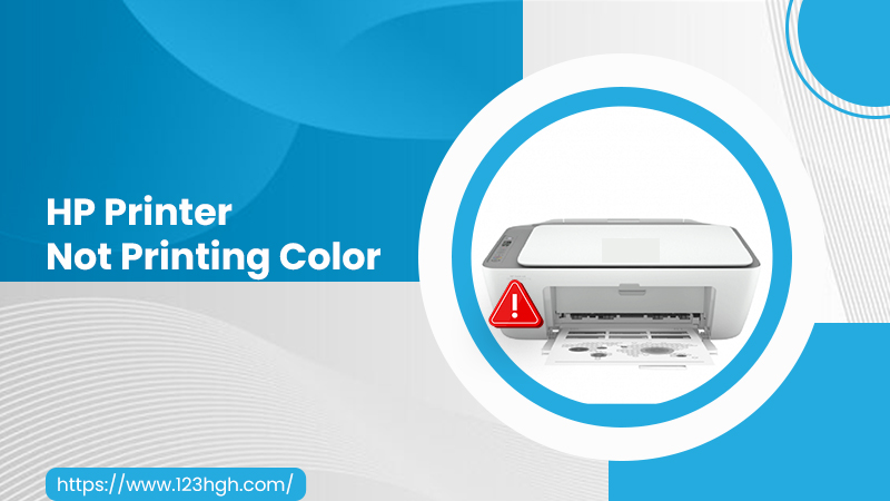 HP Printer Not Printing Color