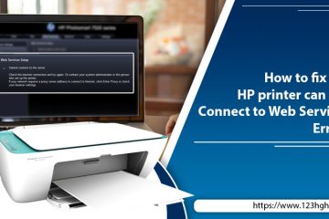 HP printer can not connect to WebServices error